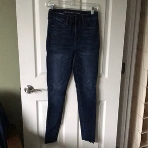 American Eagle super high rise jegging. Size 4 long